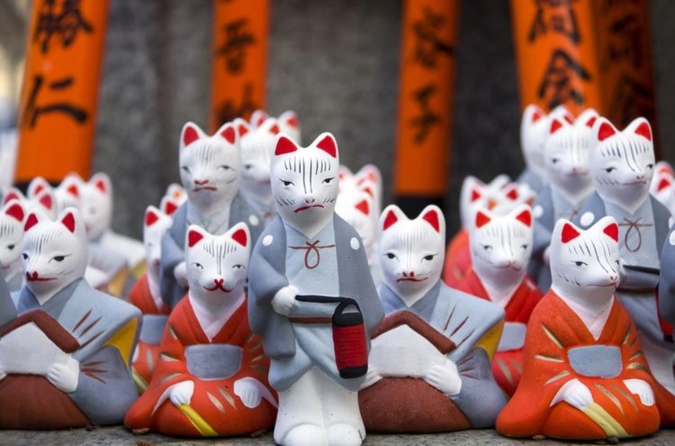 Hình ảnh cáo Inari trong văn hoá Nhật hiện đại